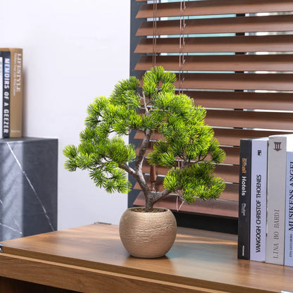 14” Faux Bonsai-Ceramic Vase