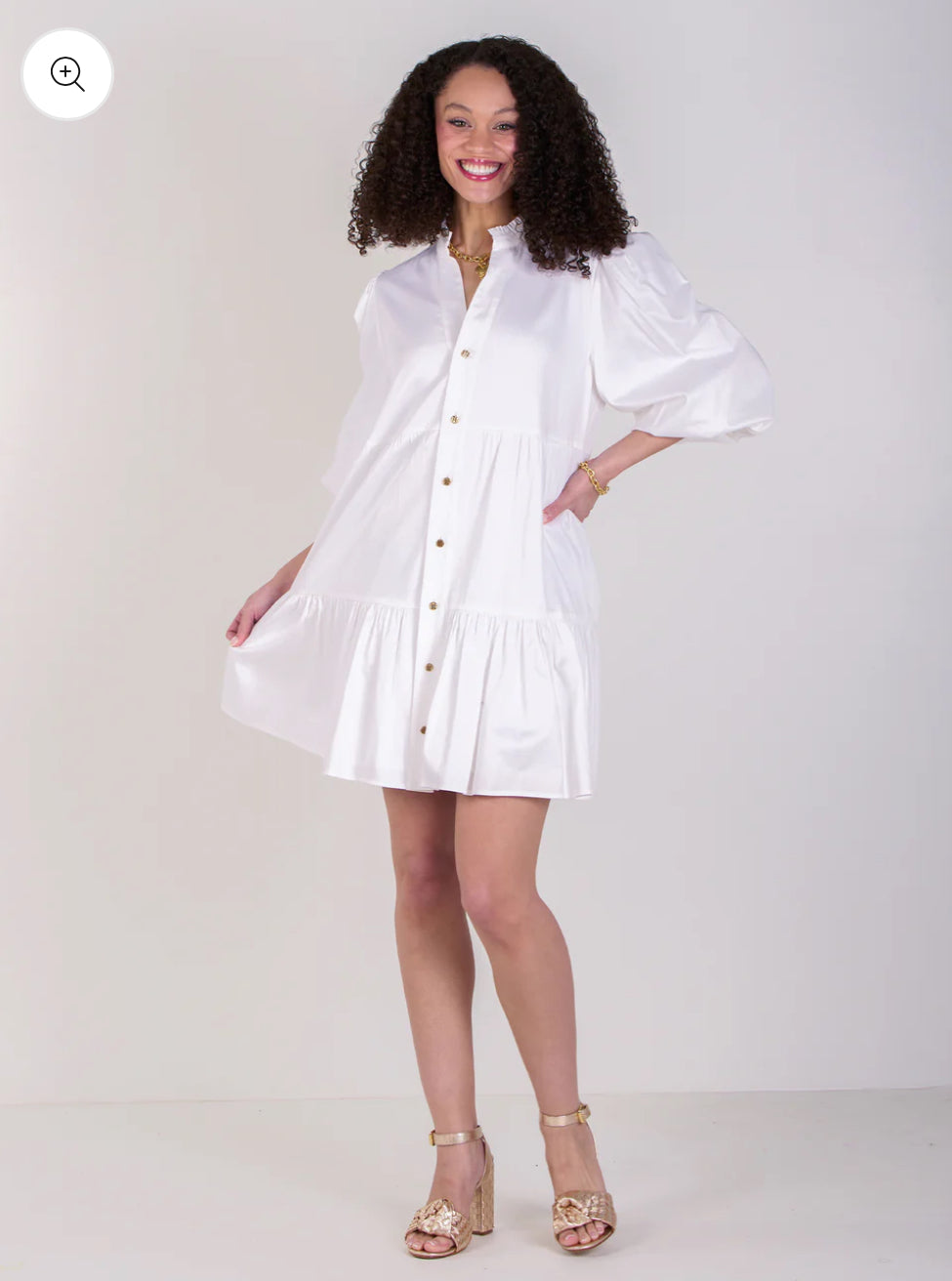 Sadie Dress - White