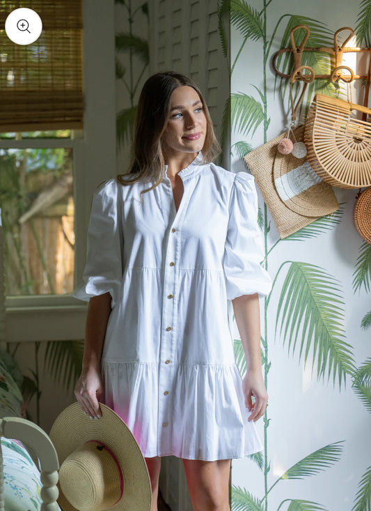 Sadie Dress - White