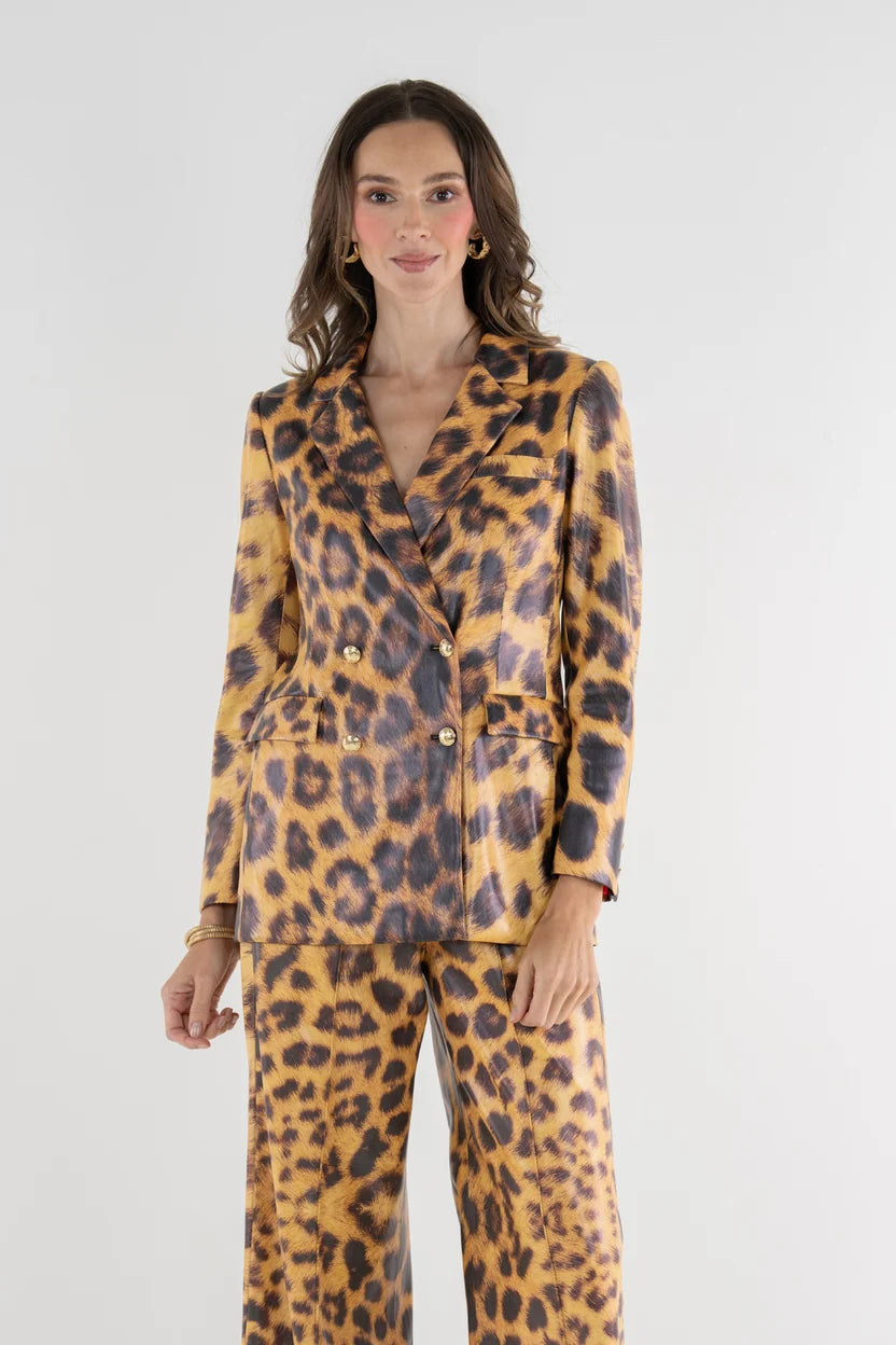 Bristol Blazer - Leopard