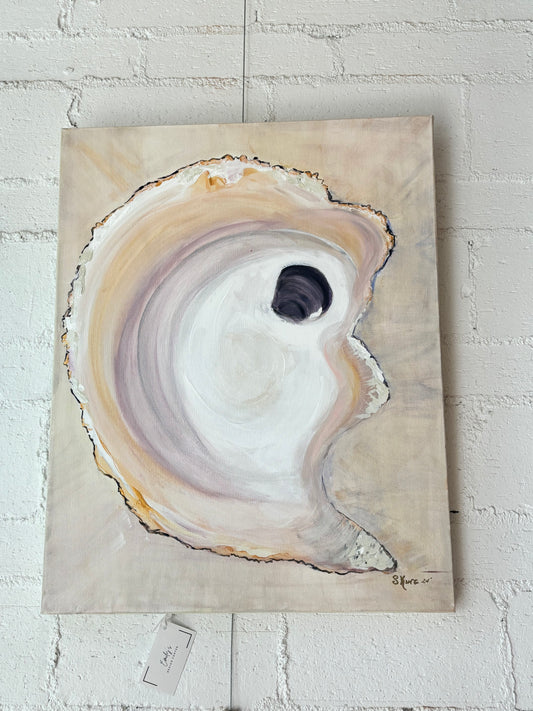Pink Single Oyster - 22x28"