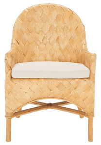 Woven Dining Chair W/ Cushion