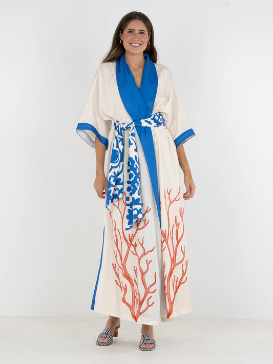 Sole Kimono - Amalfi Crest