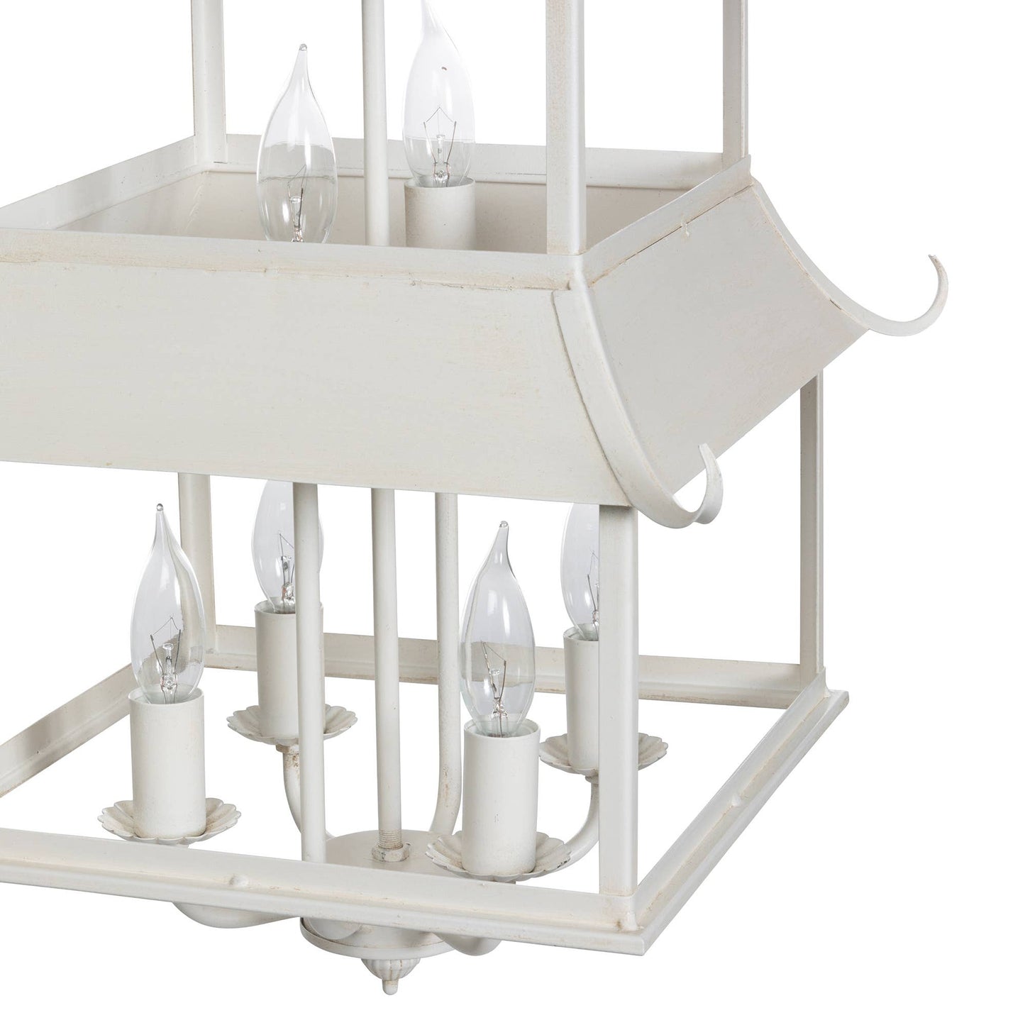 Cream Pagoda Chandelier