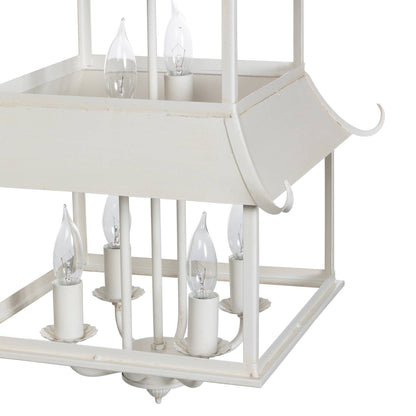 Cream Pagoda Chandelier