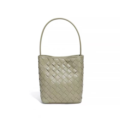 Sage Woven Shoulder Bag