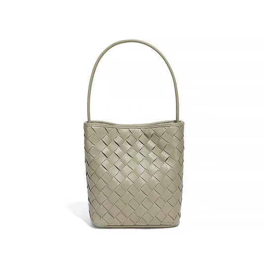 Sage Woven Shoulder Bag