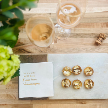 "I Am Into Champagne" Cocktail Napkins