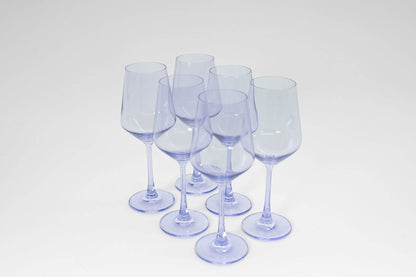 Lady Lavender - Colored Wine Glass