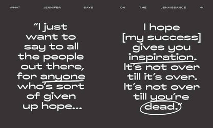 What Jennifer Says