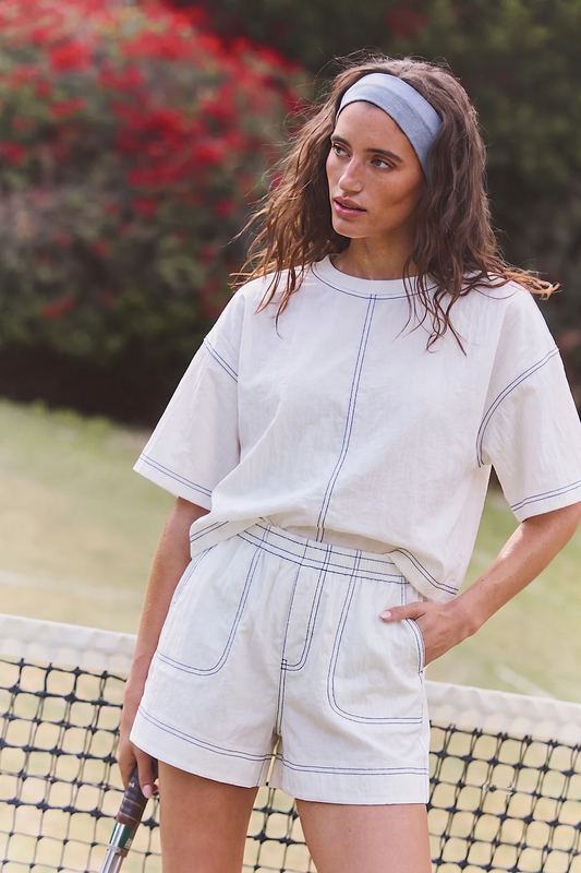 White Oversized Set