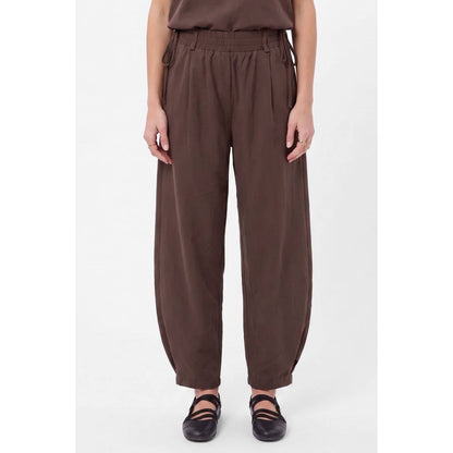 Brown Barrel Joggers