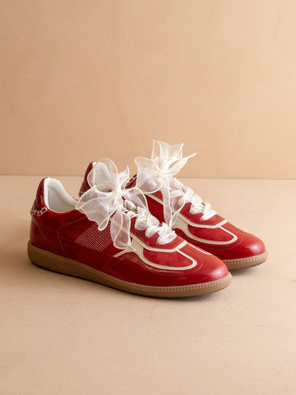 The Dalia Cherry Sneaker