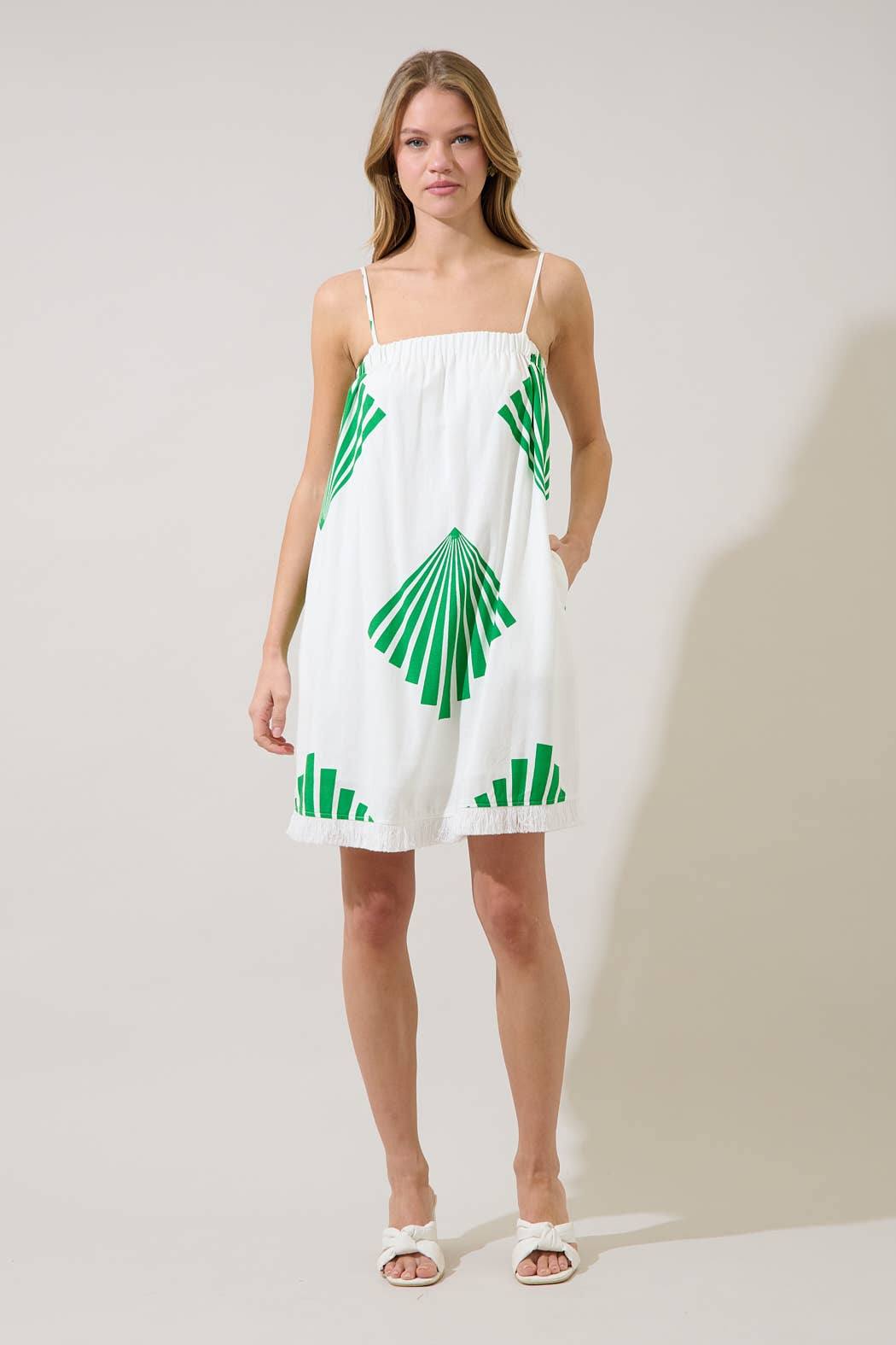 Fan Breeze Shift Dress