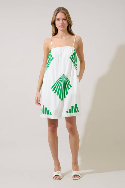 Fan Breeze Shift Dress