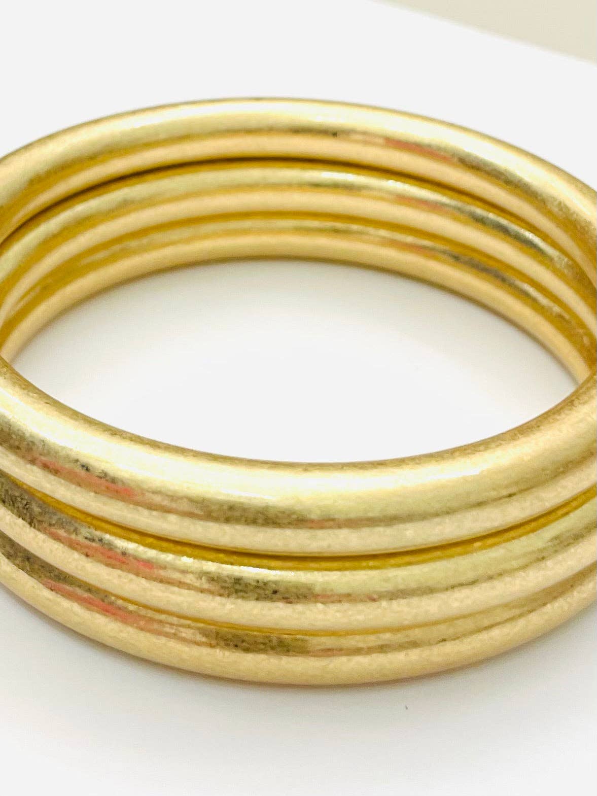 Gold Bangles - Set of 3