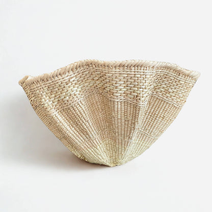 Abstract Rattan Basket - Medium