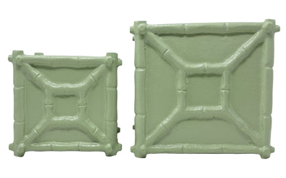 Green Bamboo Planter