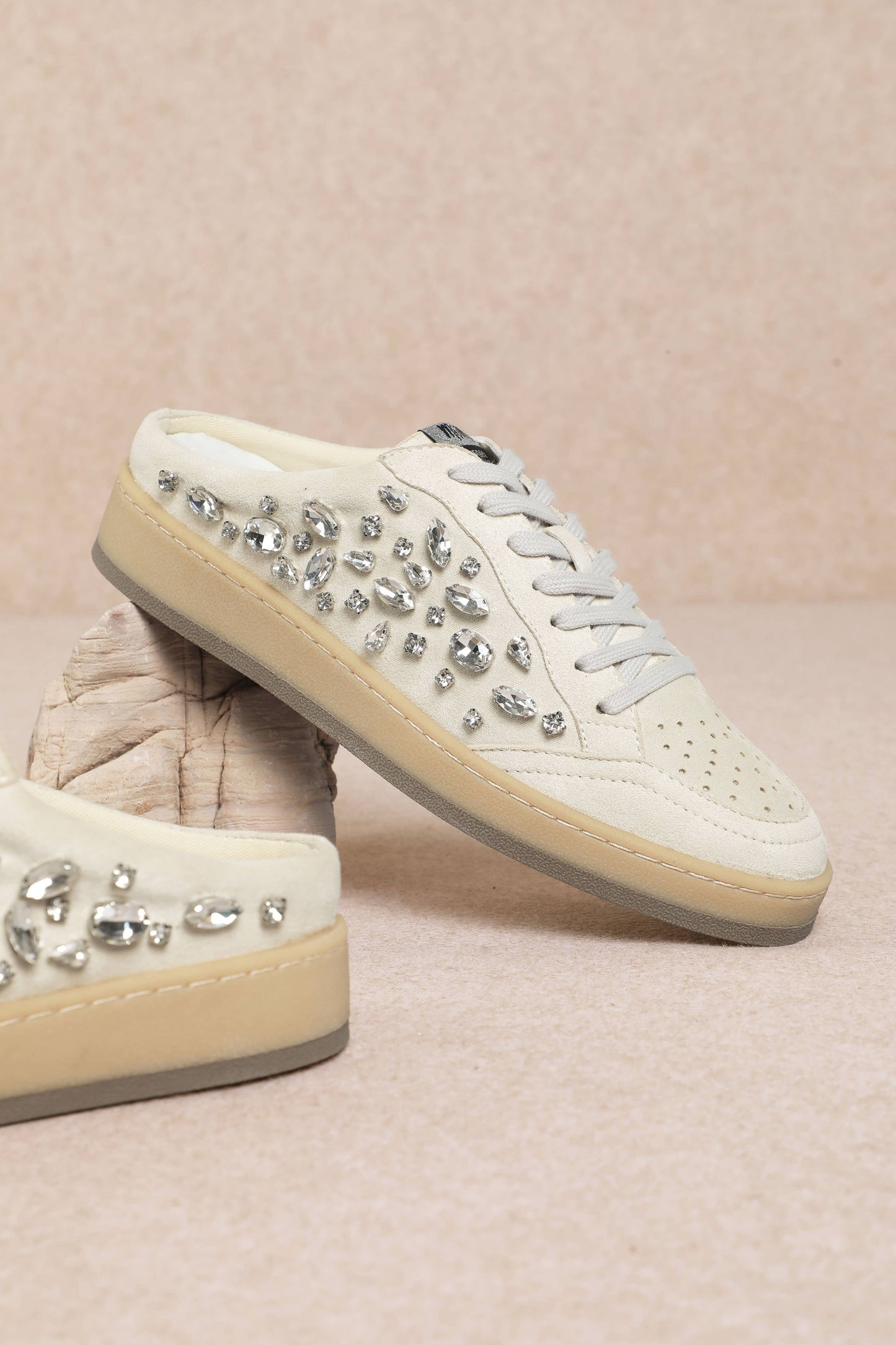 ALOKA Crystal Mule Sneaker