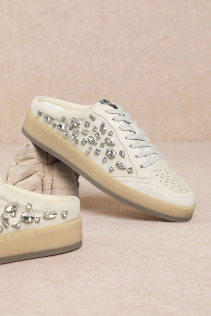 ALOKA Crystal Mule Sneaker