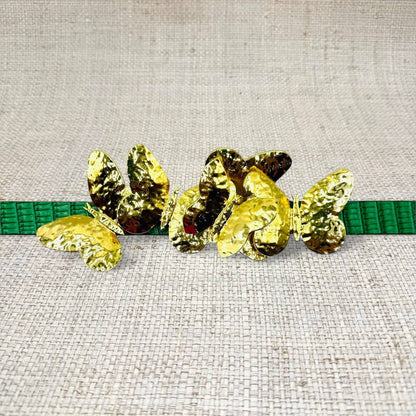 Gold Butterfly Belt Buckle