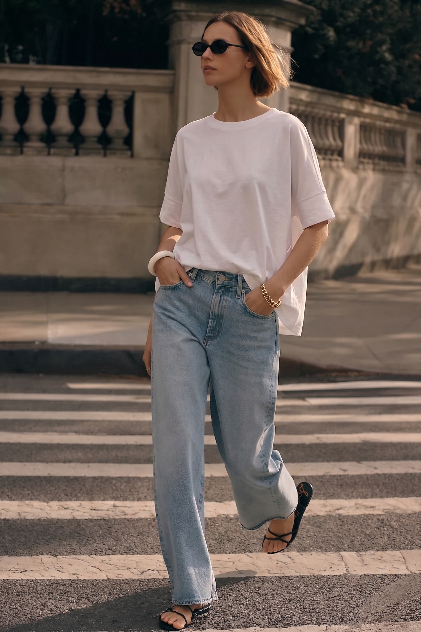 Oversized Ivory T-Shirt