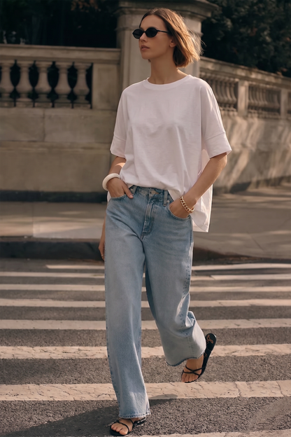 Oversized Ivory T-Shirt