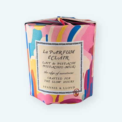 Happy Abstract Candle