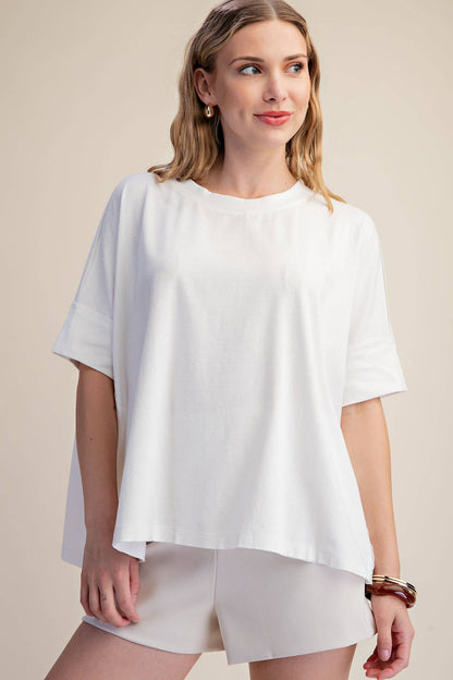 Oversized Ivory T-Shirt