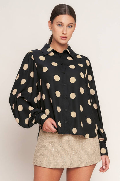 Poka Dot Top