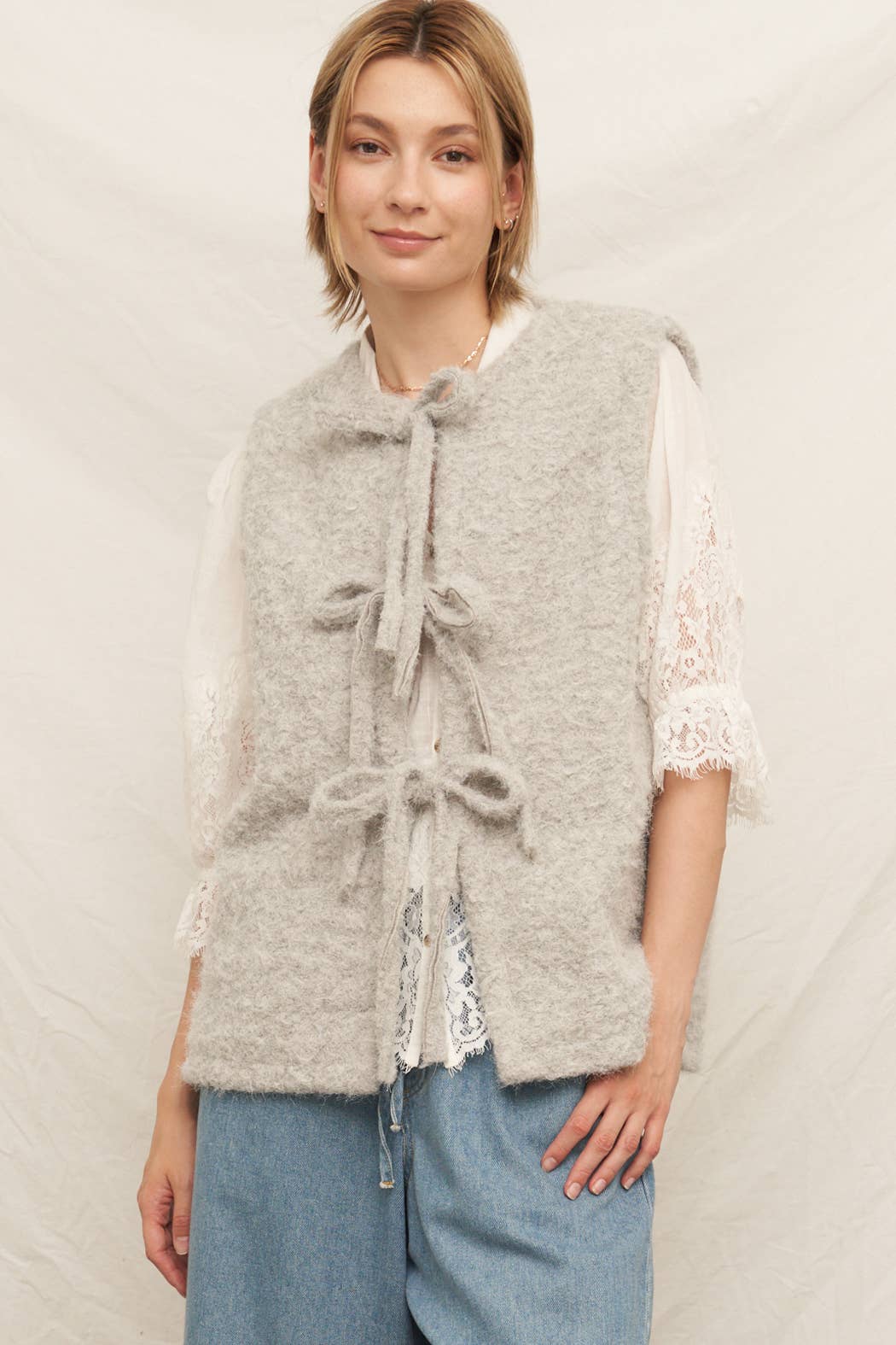 Grey Sweater Vest