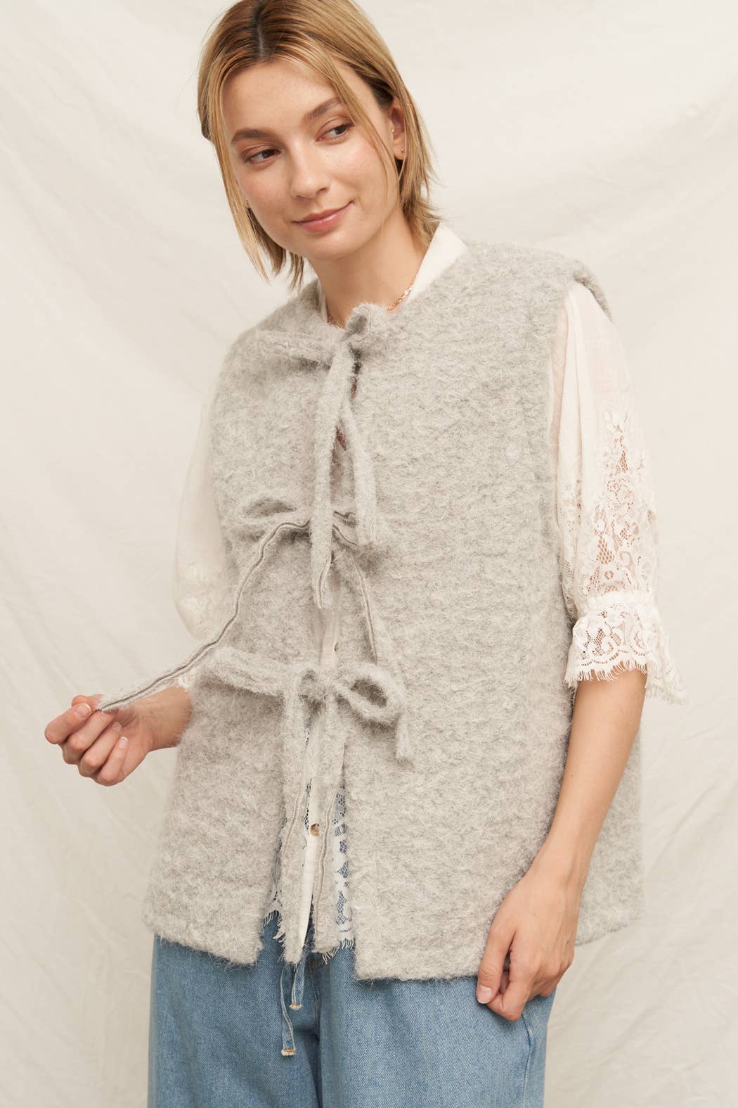 Grey Sweater Vest