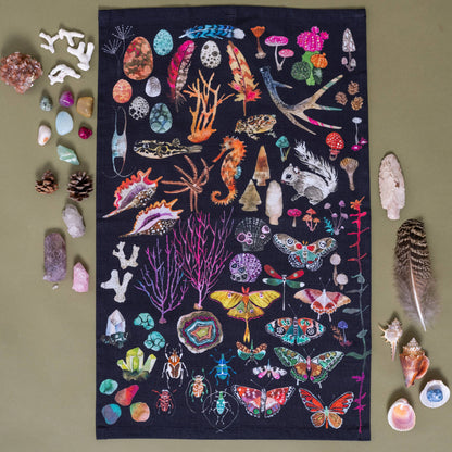 Specimens Tea Towel