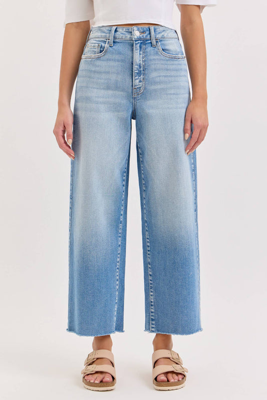 Light Wash Wide Leg Jeans