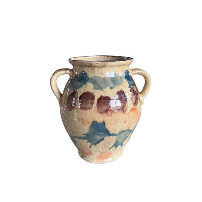 Cottage Crafted 2-Handle Jug: Light Green