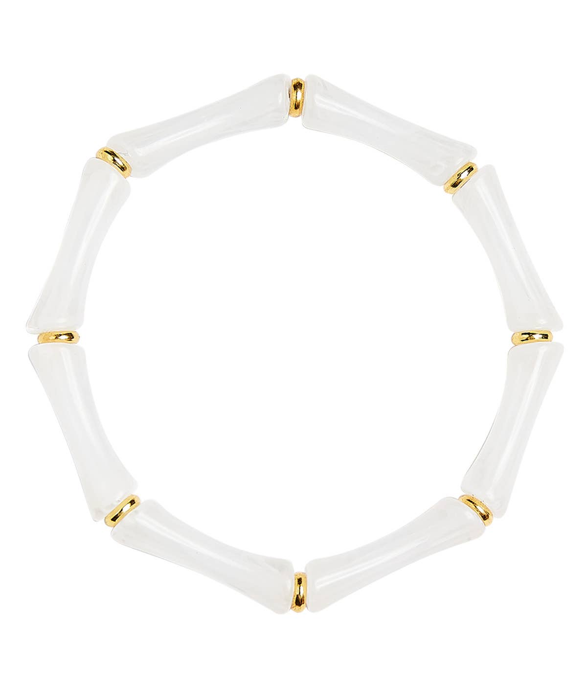 Lucy Bamboo Bracelet: Lavender