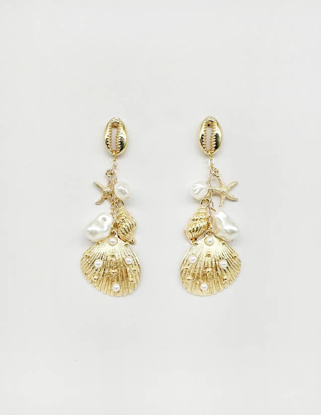Coastal Charms Dangle Earrings