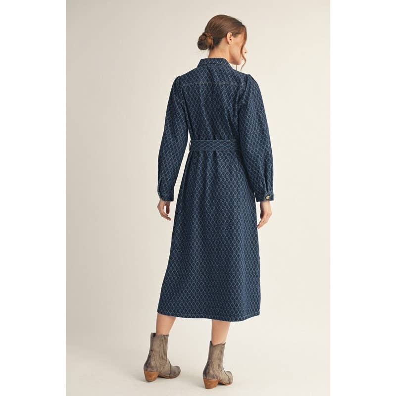 Denim Midi Dress