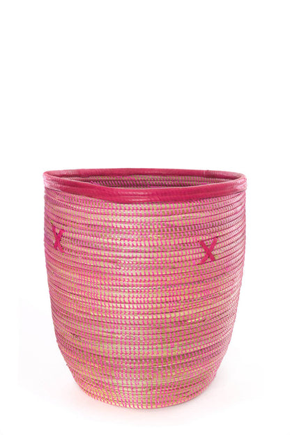 Large Pink Basket