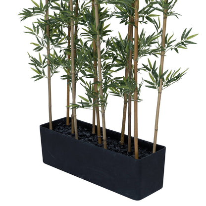 84" Faux Bamboo Plant in Planter