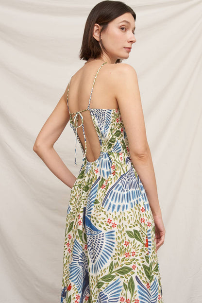 Smocked Blue Bird Dress