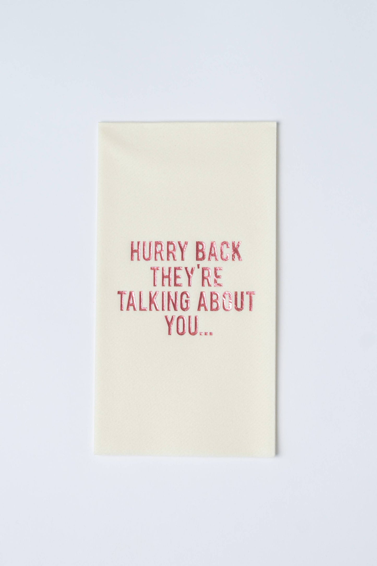 Hurry Back Guest Towels