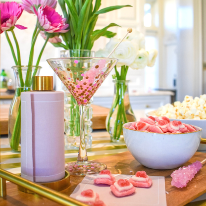 Blush Cocktail Napkin Roll