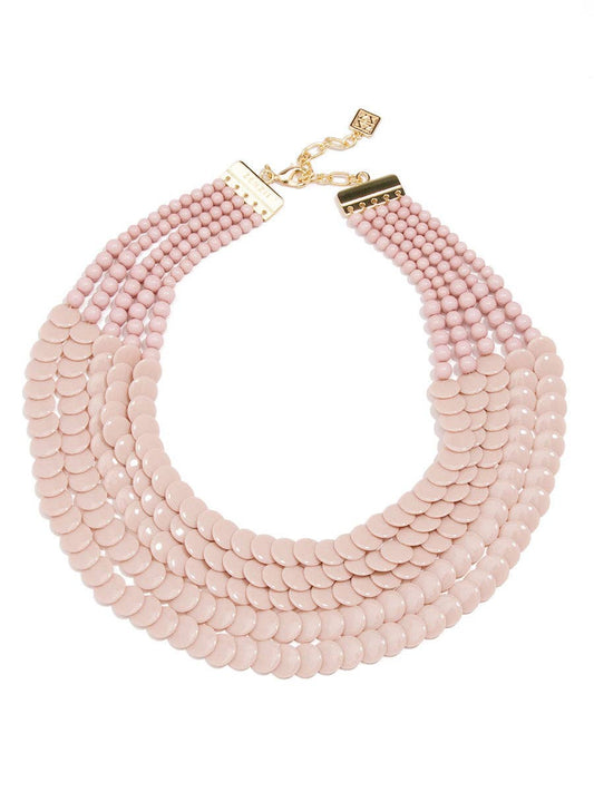 Beaded Necklace: ROSE