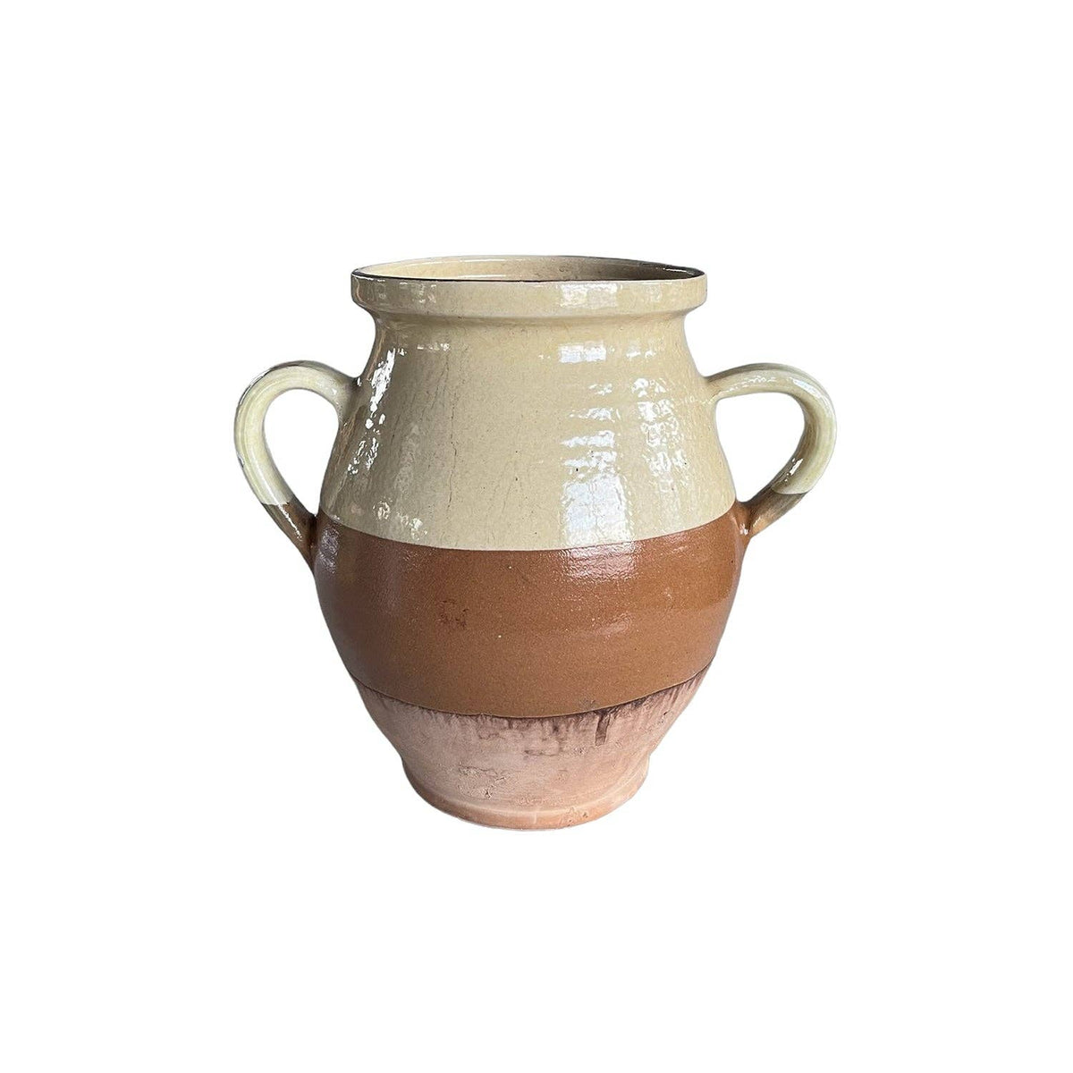 Cottage Crafted 2-Handle Jug: Light Green