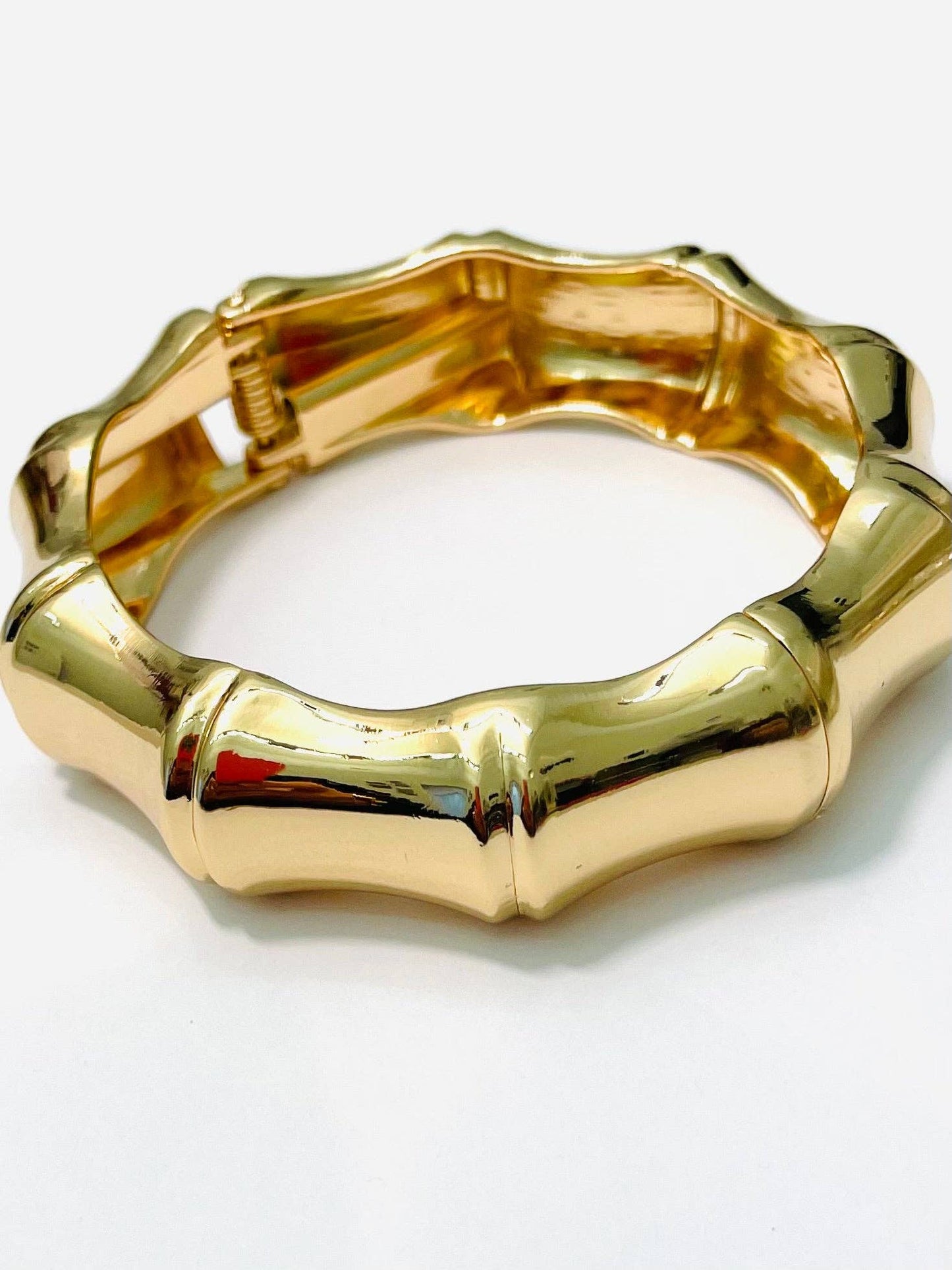 Gold Bamboo Cuff