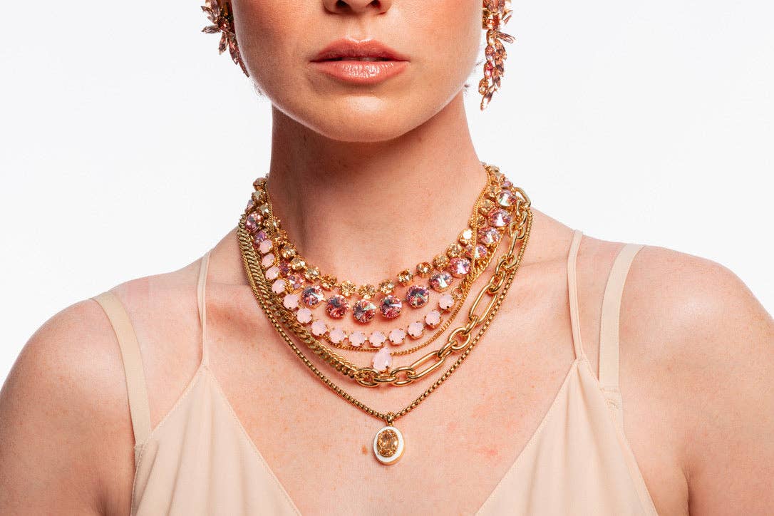 Sarina Necklace in Candy Crush: Fuchsia Matt