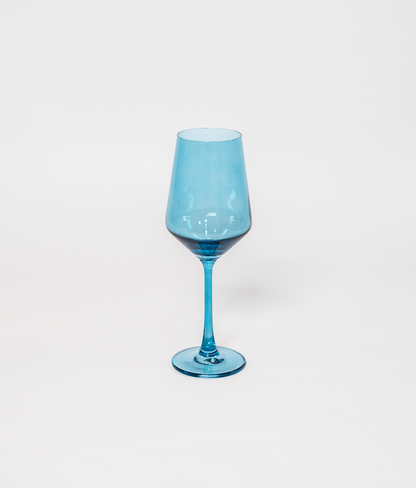 Blue Lagoon - Wine Glass