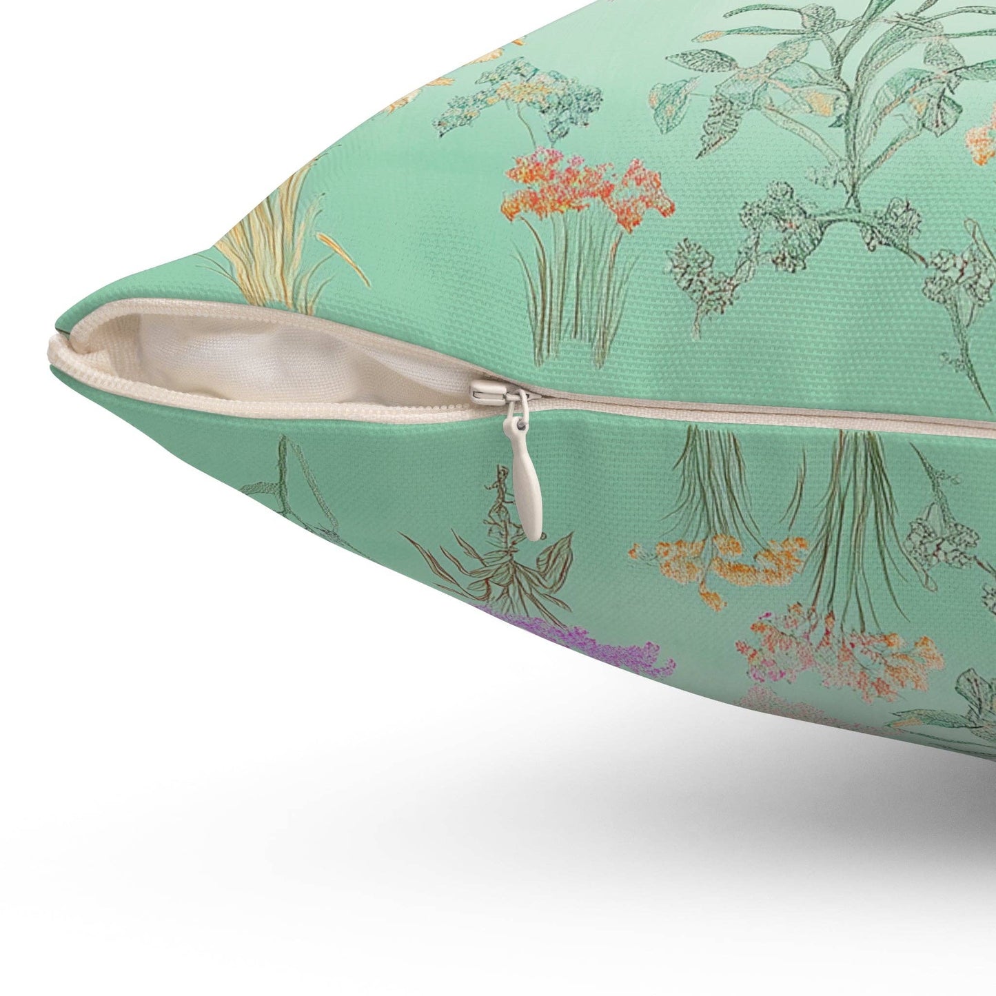 Birds in Paradise Throw Pillow: 20 × 20"