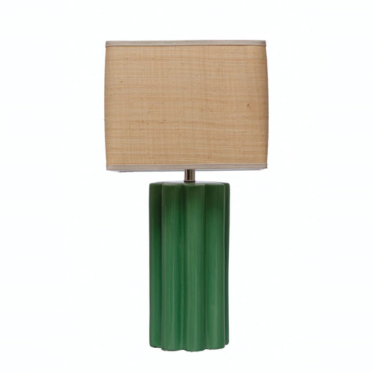 Jade Table Lamp